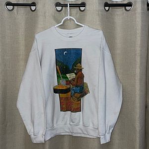 Smokey The Bear Crew Neck Sweatshirt LARGE (Officially Licensed)
